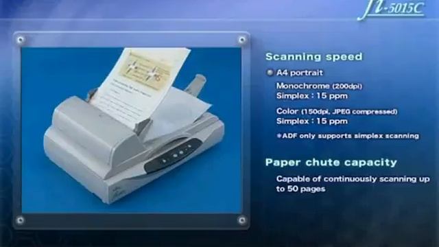 Fujitsu fi 5015C Workgroup Scanner смотреть онлайн