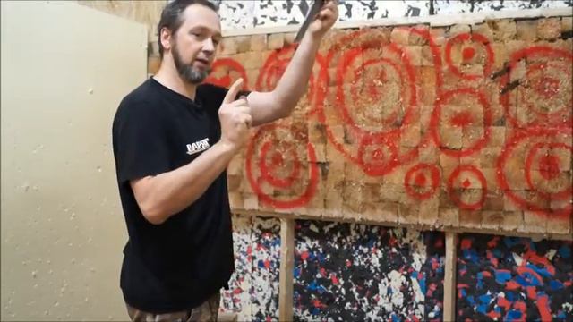 Метание ножей безоборотка часть первая. С чего начать. Клуб Варяг. смотреть онлайн