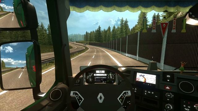 [ETS2] Euro Truck Simulator 2 1.32 - Renault Range T - Praha to Bratislava смотреть онлайн