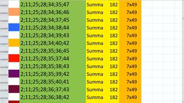 Лото 7 из 49 Сумма 182 видео 66 смотреть онлайн