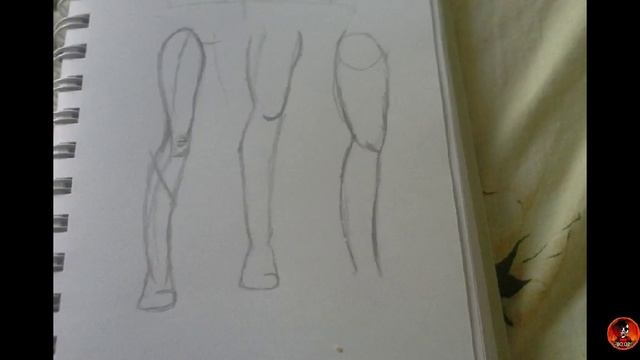 Учусь рисовать ноги ? смотреть онлайн