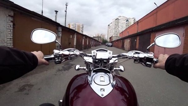 За рулём Honda Valkyrie Rune. Руна после большого обслуживания. ВЛОГ