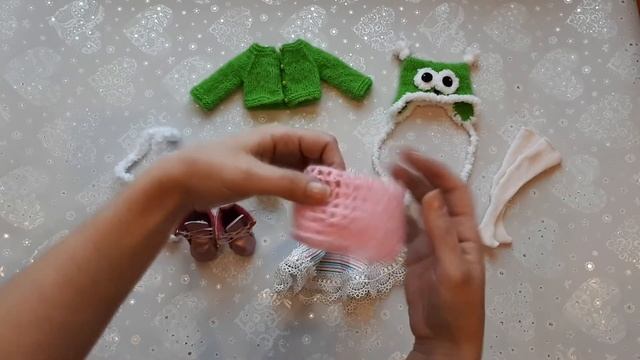 Что сшить на куклу? Обзор аутфита Совушка // Outfit for doll // Knitting for dolls// Outfit Owl смотреть онлайн