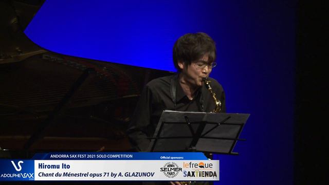 Hiromu Ito plays Chant du Ménestrel opus 71 by Alexander GLAZUNOV смотреть онлайн