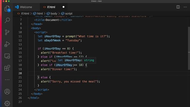Learn JavaScript #8 - IF statements Part 3 of 3 смотреть онлайн