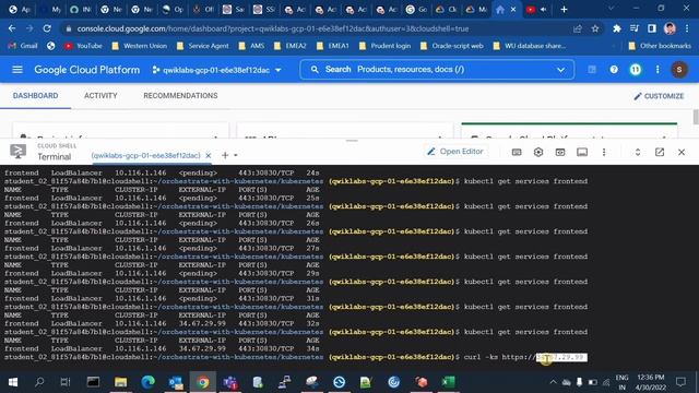 Managing Deployments Using Kubernetes Engine | GoogleCloudReady Facilitator Program 2022 смотреть онлайн