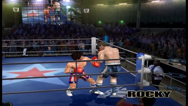 Rocky (GameCube) Rocky Balboa IV Vs Tommy Gunn