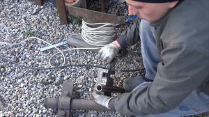 Как загнать подшипник на трубу