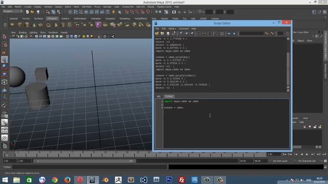 How Create 3D Polygon Objects In Maya Using Python Scripting смотреть онлайн