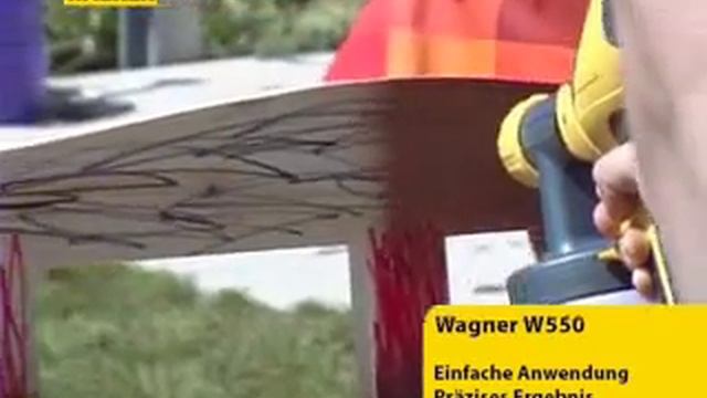 Видео работы краскораспылителя W550 смотреть онлайн