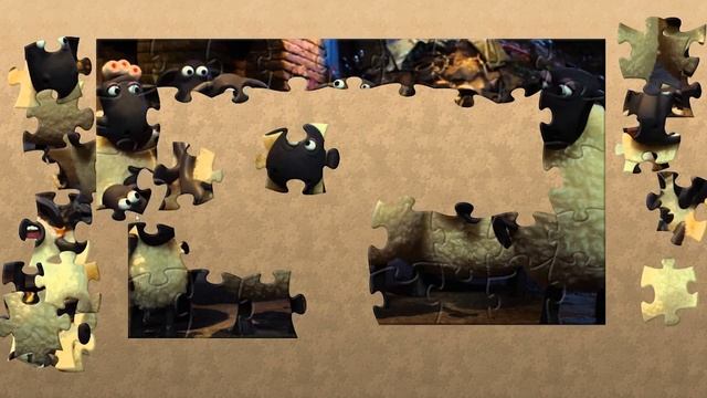 Shaun the Sheep Play Puzzle Games | Детски пъзел Овцата Шон | Забавна пъзел игра за деца | смотреть онлайн