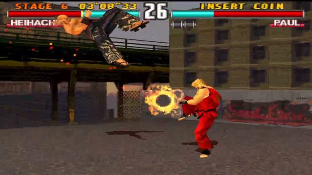 Tekken 3 Heihachi with Anna Moves Arcade смотреть онлайн