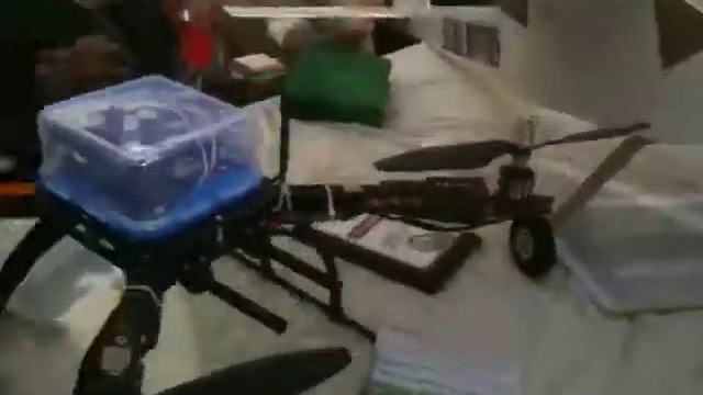 AUTONOMOUS QUADCOPTER with survaillance and mapping features смотреть онлайн