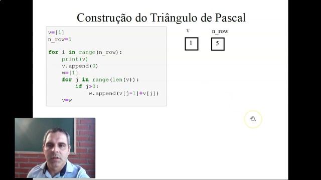 Triângulo de Pascal e relação de Stifel em Python смотреть онлайн