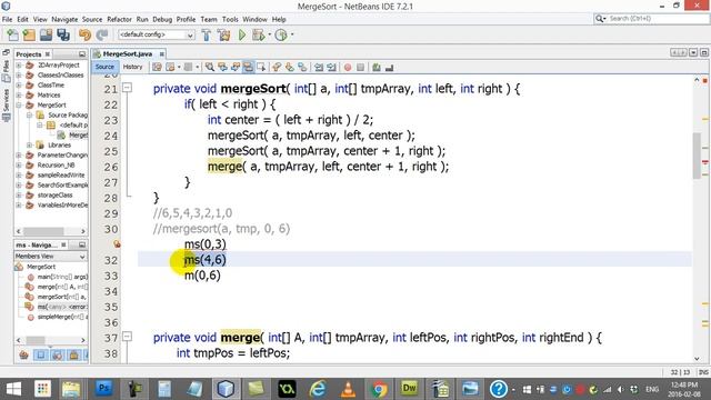 AP Computer Science 172 Merge Sort Algorithm смотреть онлайн