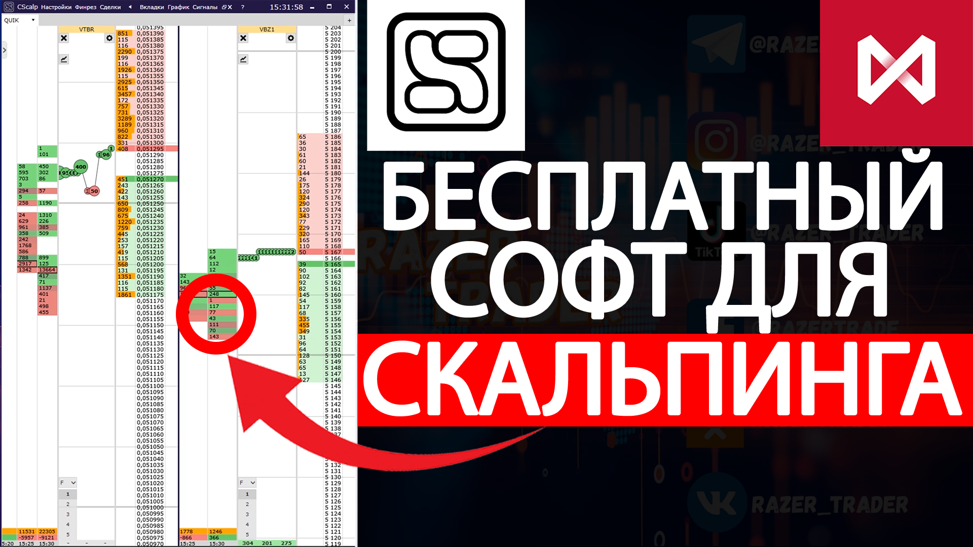 CSCALP Установка И Подключение К QUIK! Где Скачать Cscalp? Как Настроить Для Торговли ПРИВОД БОНДАРЯ смотреть онлайн