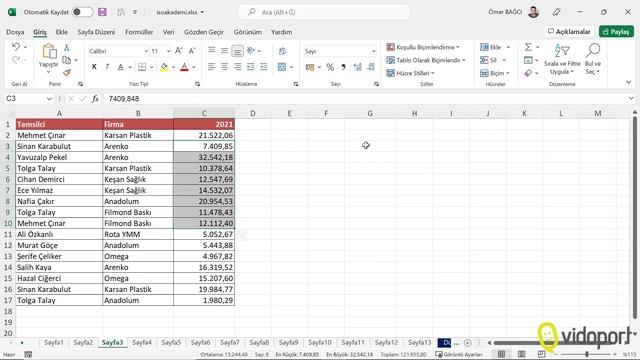 Excel 365'de kullandığımız bu yeni özellik çok hoşunuza gidecek- 814. video | Ömer BAĞCI смотреть онлайн