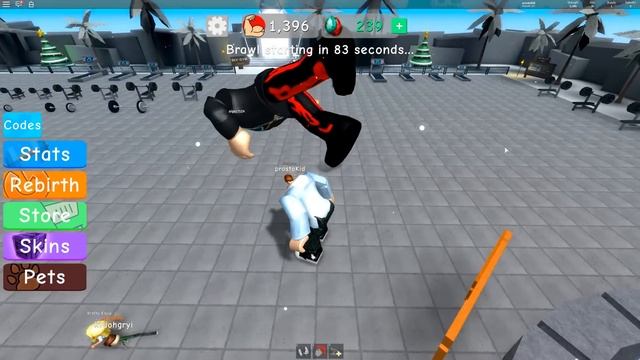 ЖУТКИЙ Новый год у КАЧКОВ в ROBLOX! Маленький Кид стал ещё больше, но что то пошло не так смотреть онлайн