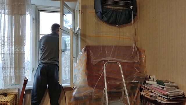 Чистка кондиционера#когда это делает настоящий мастер смотреть онлайн