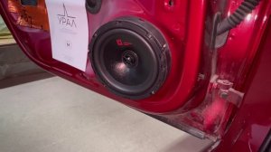 Тест Урал АК-74м с усилителем AURA Indigo 4.100 в Volkswagen Polo.mp4