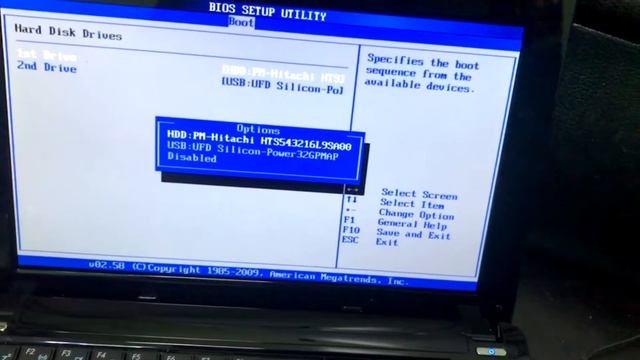 Как зайти и настроить BIOS ноутбука Asus Eee PC 1005 для установки WINDOWS 7, 8, 10 с флешки. смотреть онлайн