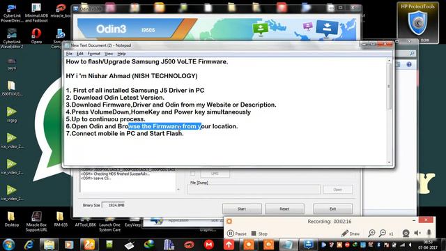 How to flash samsung j5-00 VoLTE firmware смотреть онлайн