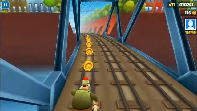 Subway Surf #2 (Концовка Игры) смотреть онлайн
