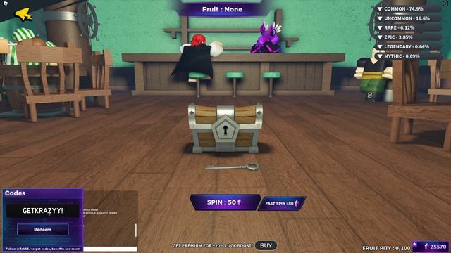 [1 NEW CODE] *+380 GEMS* ALL WORKING IN FRUIT BATTLEGROUNDS APRIL 2023! Roblox. смотреть онлайн