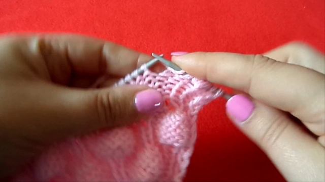 Объемный узор Малинки, Ягодки. Вязание спицами. Knitting(Hobby). смотреть онлайн