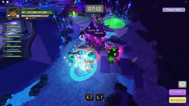 WORLD FIRST ENCHANTED FOREST (NM) COMPLETION - FIRST EF LEGEND DROP - Dungeon Quest смотреть онлайн