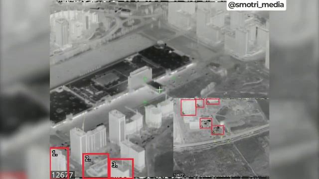 Минобороны РФ опубликовало видео удара высокоточным оружием #россия #украина #бой смотреть онлайн