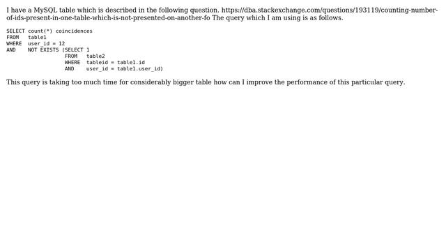 Databases: Following mysql query is taking too much time for excecution смотреть онлайн