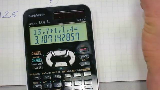 Convert fractions to decimals in head and by a calculator смотреть онлайн