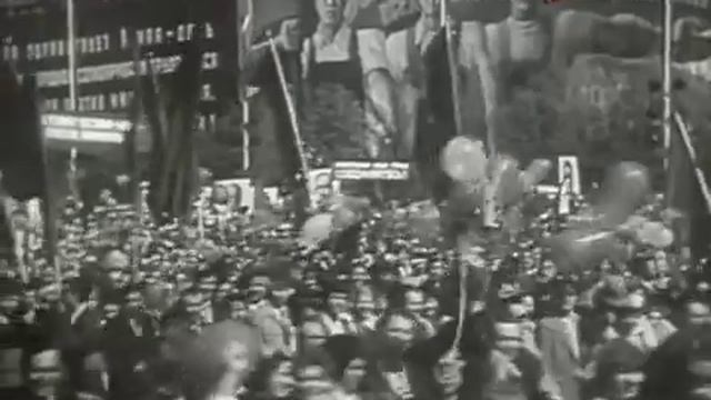 Москва. 1 мая 1975 года. Первомайская демонстрация смотреть онлайн