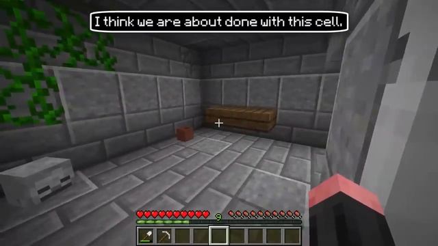 Minecraft:Как сделать работающию тюремную камеру
