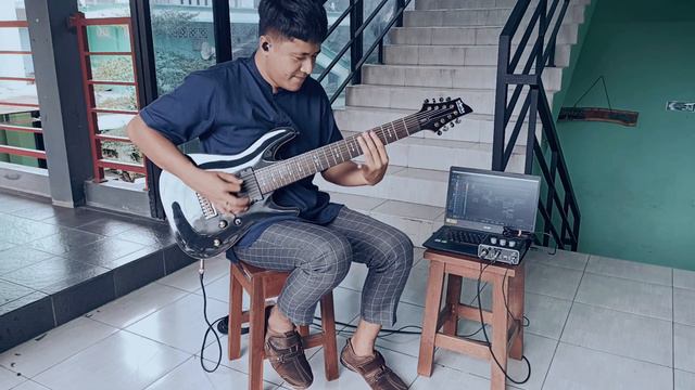 MUSE - Hysteria (8 String Guitar Cover by Ilham) смотреть онлайн
