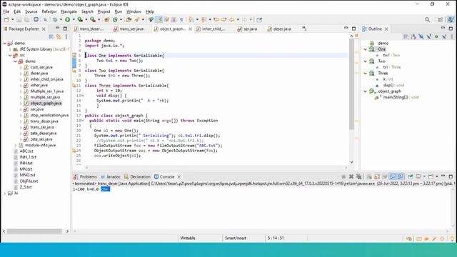 Serialization & Deserialization in Java (Part - 2) | Skill-Lync смотреть онлайн