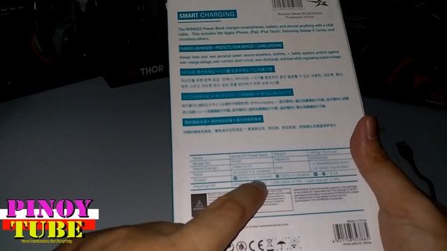Romoss Sense 6P 20,000 Mah Powerbank & Bavin Usb Type - C Cable (Filipino) Review
