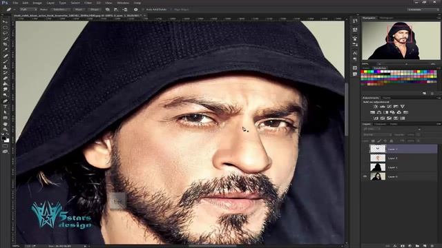 Cartoon effect Tutorial Photoshop смотреть онлайн