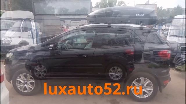 Автобокс и багажник на крышу Ford EcoSport смотреть онлайн