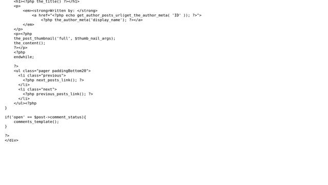 Wordpress: Pagination issue with Single.php смотреть онлайн