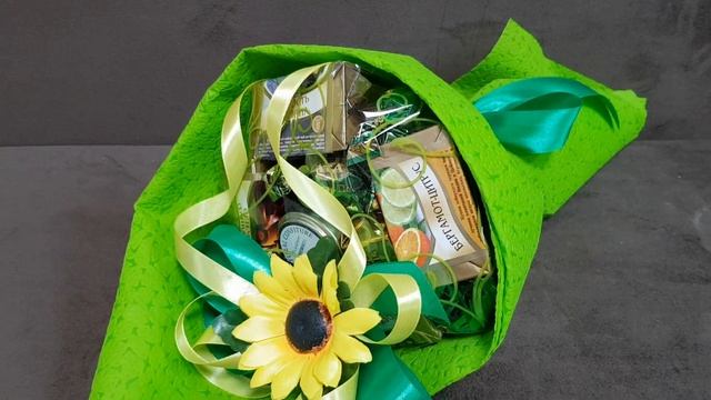 Букет милашка "Подсолнечник" смотреть онлайн