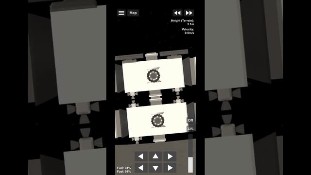 One Rocket Moon Base And Rover In SFS 1.5 #Shorts #space #flight #simulator смотреть онлайн