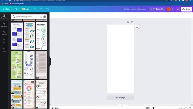 How To Make And Create Timeline Infographic on Canva PC смотреть онлайн