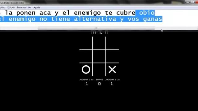 Tres estrategias para ganar en el TA-TE-TI смотреть онлайн