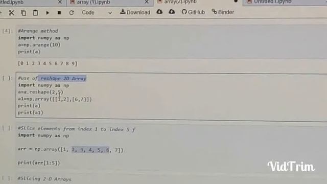 Chapter no1 working with numpy video 2 смотреть онлайн