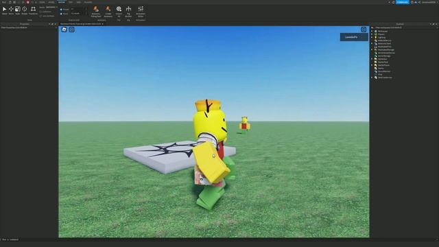 КАК СДЕЛАТЬ RAINBOW FRIENDS В ROBLOX STUDIO #2 (CROUCH, BOX) смотреть онлайн