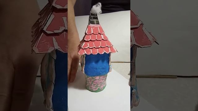 #shorts. Домик ( поделка своими руками). House ( DIY).房子（DIY）。Haus (Handwerk mit eigenen Händen). смотреть онлайн