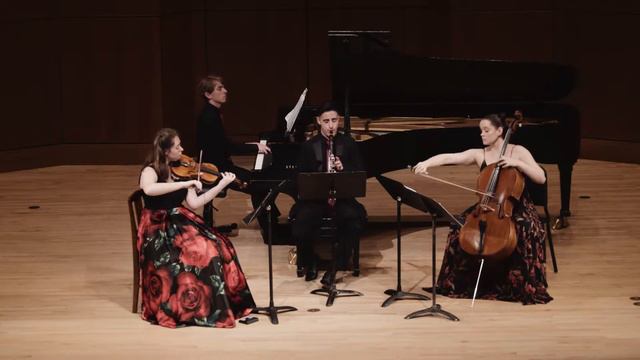 Peter Schickele - Quartet for Clarinet, Violin, Cello and Piano | Genesis Trio ft. Kimberley Kistle смотреть онлайн