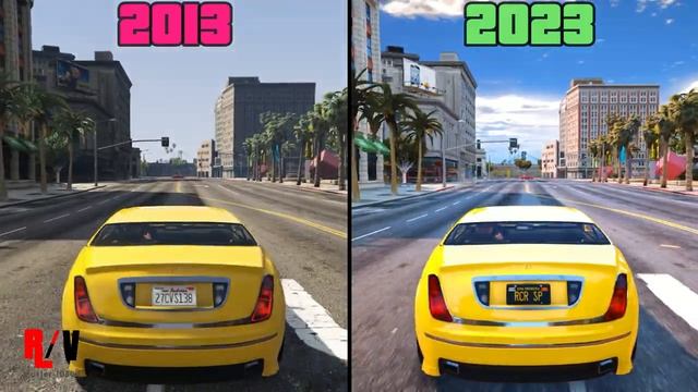 Car Damage Then & Now GTA 5 2013 Vs 2023 | GTA Evolution Vehicle